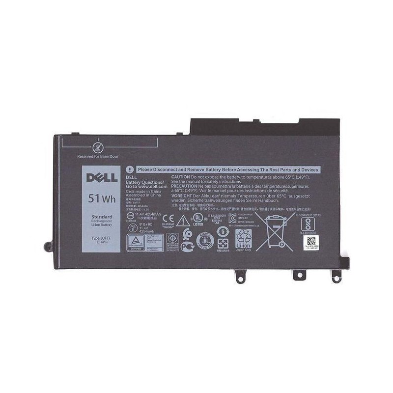 Dell BTRY PRI 51WHR 3C LITH BYD Dell BTRY PRI 51WHR 3C LITH BYD